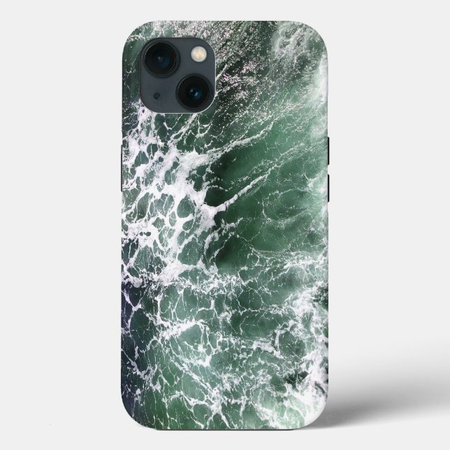 Caso iPhone / iPad 13 do Beach Ocean Waves (Verso)