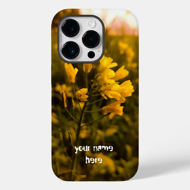 Caso iPhone / iPad de nome personalizado (Verso)