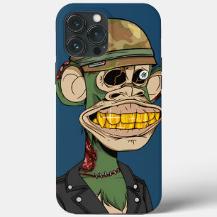 Caso iPhone / iPad do soldado macaco Zombie