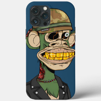 Caso iPhone / iPad do soldado macaco Zombie
