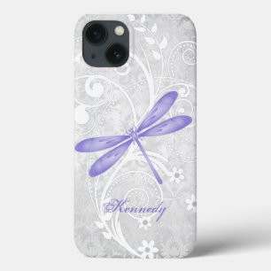 Caso iPhone X Personalizado por Dragonfly Roxo