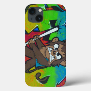 Caso irritado de Ipad dos grafites do macaco