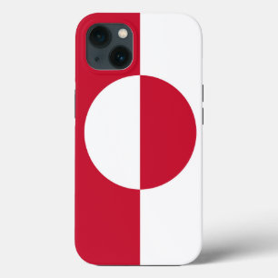 Caso-Mate Apple Patriótico, bandeira da Gronelândi