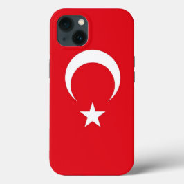 Caso-Mate Apple Patriótico, bandeira da Turquia