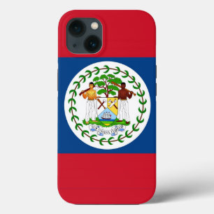 Caso-Mate Apple Patriótico, bandeira de Belize