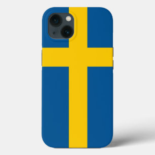 Caso-Mate Apple Patriótico, bandeira de Suecia