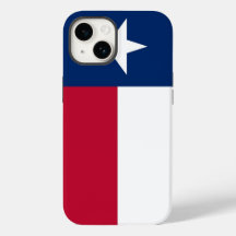 Caso-Mate Apple Patriótico, bandeira do Texas