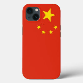 Caso-Mate Apple Patriótico, China Flag