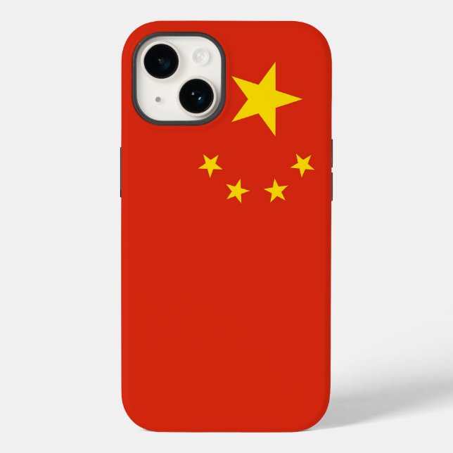 Caso-Mate Apple Patriótico, China Flag Case-Mate i (Verso)