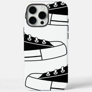Caso Máx de tênis Pretos do Esporte iPhone 16 Pro