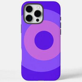 Caso Máx do Violet Round Apple iPhone 16 Pro