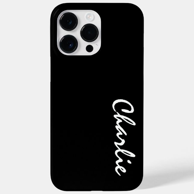 Caso Máximo do iPhone 14 Pro de Nome Personalizado (Verso)