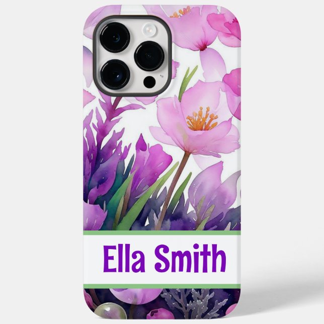 Caso máximo do iPhone 14 Pro personalizado (Verso)