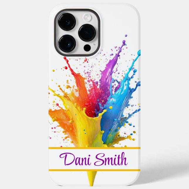 Caso máximo do iPhone 14 Pro personalizado (Verso)