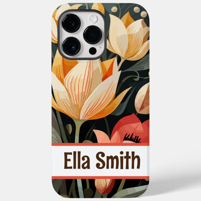 Caso máximo do iPhone 14 Pro personalizado (Verso)