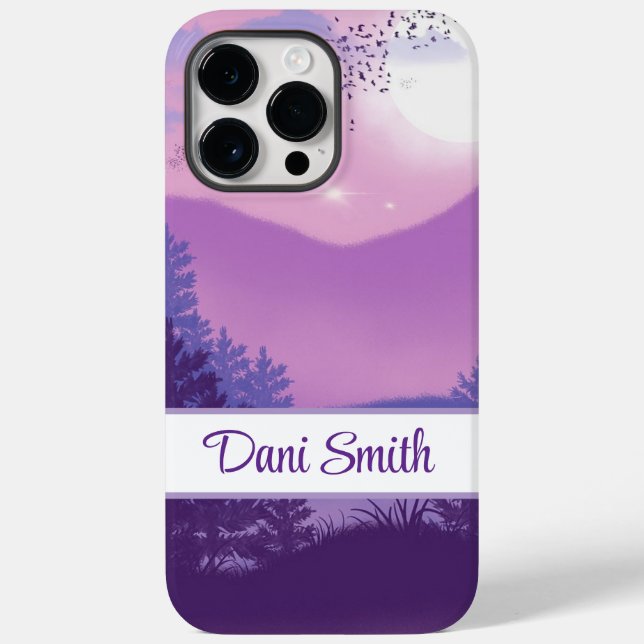 Caso máximo do iPhone 14 Pro personalizado (Verso)