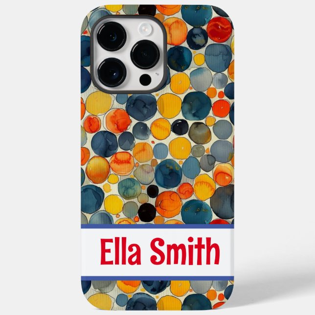 Caso máximo do iPhone 14 Pro personalizado (Verso)