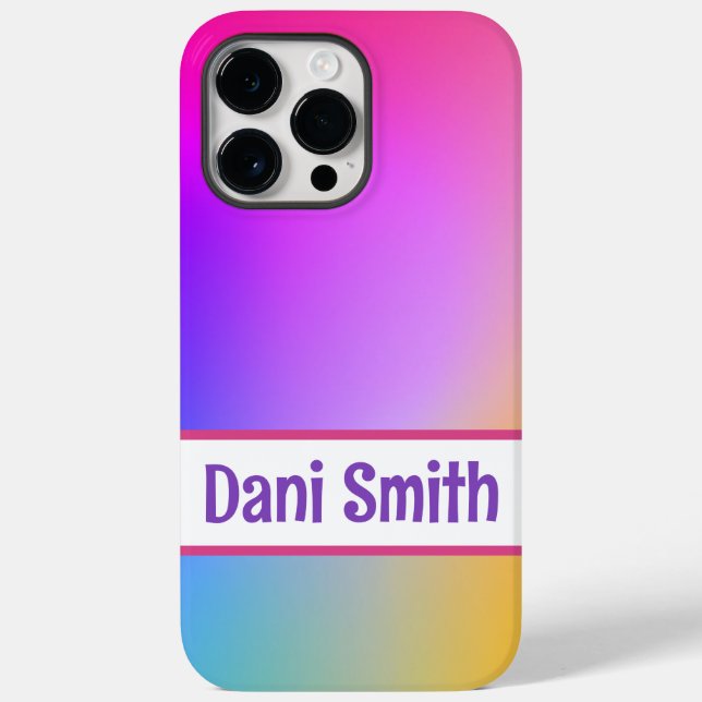 Caso máximo do iPhone 14 Pro personalizado (Verso)