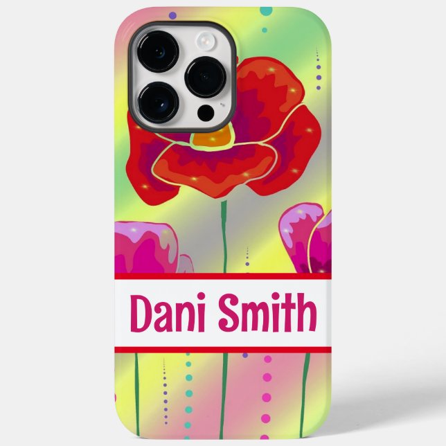 Caso máximo do iPhone 14 Pro personalizado (Verso)