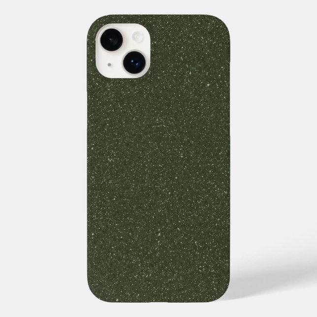 Caso Moss Green Noise iPhone 14 Plus - Personaliza (Verso)