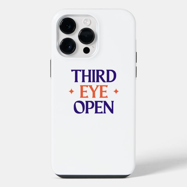 Caso Open de terceiro olho - iPhone 14 pro max (Verso)