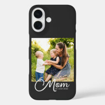 Caso para iPhone Case-Mate Mãe Preta Estabelecida 