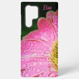 Caso Personalizado da Samsung - Gerbera Daisy Rosa