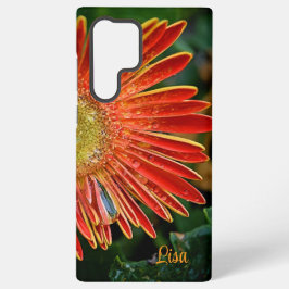 Caso personalizado da Samsung - Orange Gerbera Dai