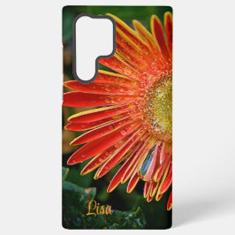Caso personalizado da Samsung - Orange Gerbera Dai