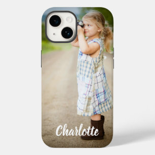 Caso Personalizado de Texto Fotográfico iPhone 14
