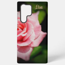 Caso Personalizado Rosa Rosa Rosa Flor Samsung
