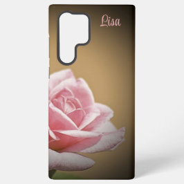 Caso Personalizado Rosa Rosa Rosa Flor Samsung
