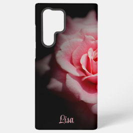 Caso Personalizado Rosa Rosa Rosa Flor Samsung