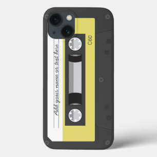 Caso retro engraçado do iPhone 6 da cassete de