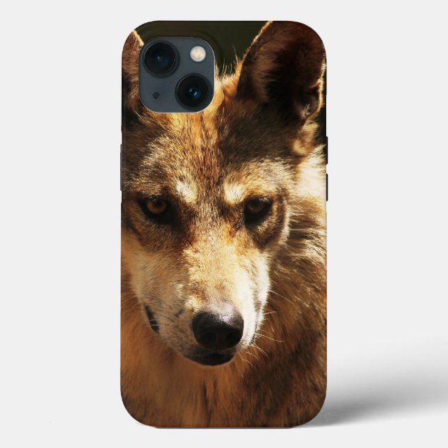 Caso Wolf ou Pet iPhone 13 (Verso)