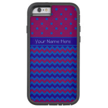 Caso Xtreme do iPhone 6: Chevrons Roxos