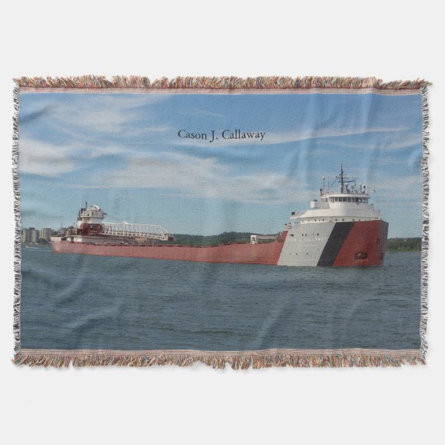 Cason J. Callaway lança cobertor (Frente)