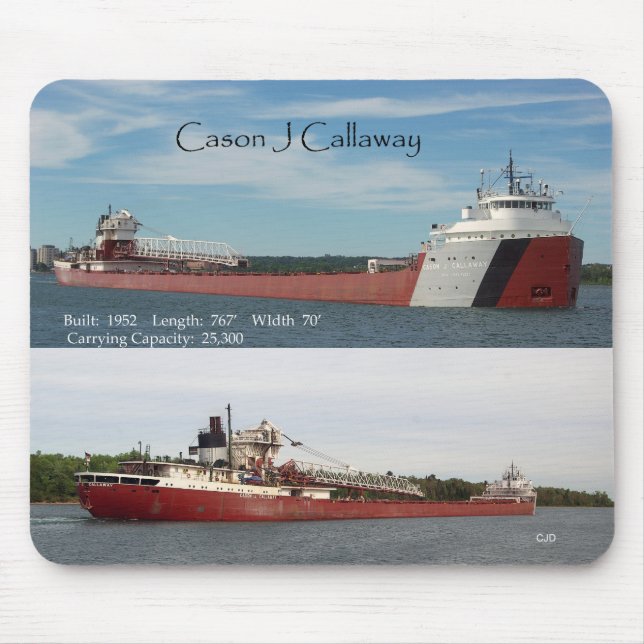 Cason J. Callaway mousepad (Frente)
