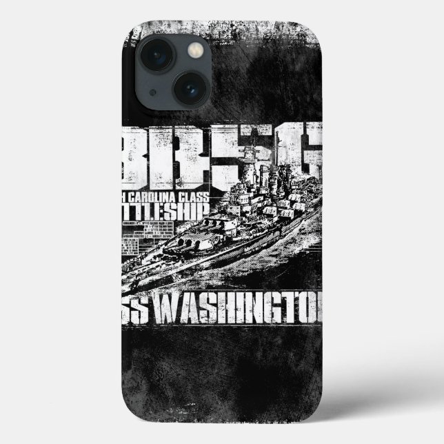 Casos de batalha em Washington iPad Mini (Verso)