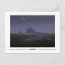 Caspar David Friedrich #165 - Cartão Postal de Art
