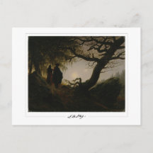 Caspar David Friedrich #200 - Cartão Postal de Art