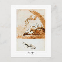 Caspar David Friedrich #201 - Cartão Postal de Art