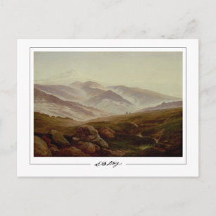 Caspar David Friedrich #22 - Cartão Postal de Arte
