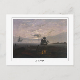 Caspar David Friedrich #59 - Cartão postal de arte