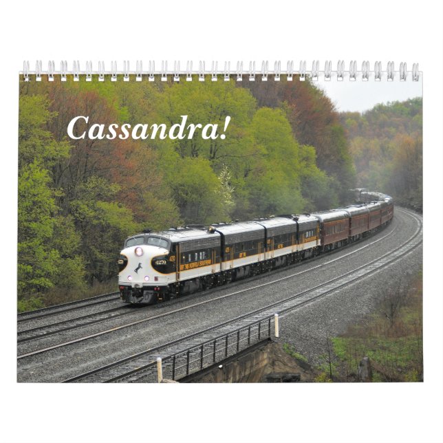 Cassandra! Calendário de Ação Ferroviária (Capa)