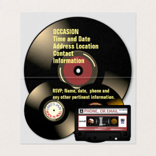 Cassetes e Registros de Fita de Combinação de anos