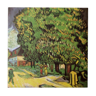 Castanheiras em Flor por Vincent van Gogh