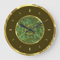 Castanho Dourado E Marble Parecem Um Relógio De Pa