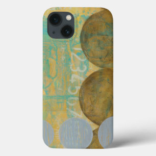 Castanho Escuro e Círculos de Cinza com Números