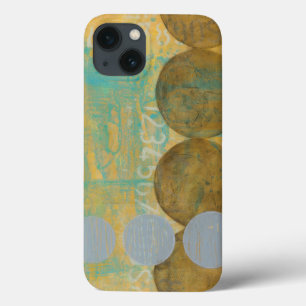 Castanho Escuro e Círculos de Cinza com Números